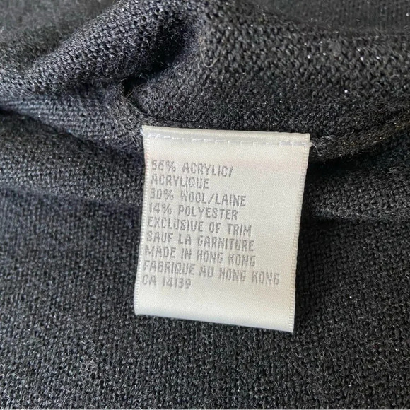 Vintage Beta’s Choice Wool Blend Beaded Sequins Embellished Cardigan - Picture 11 of 16